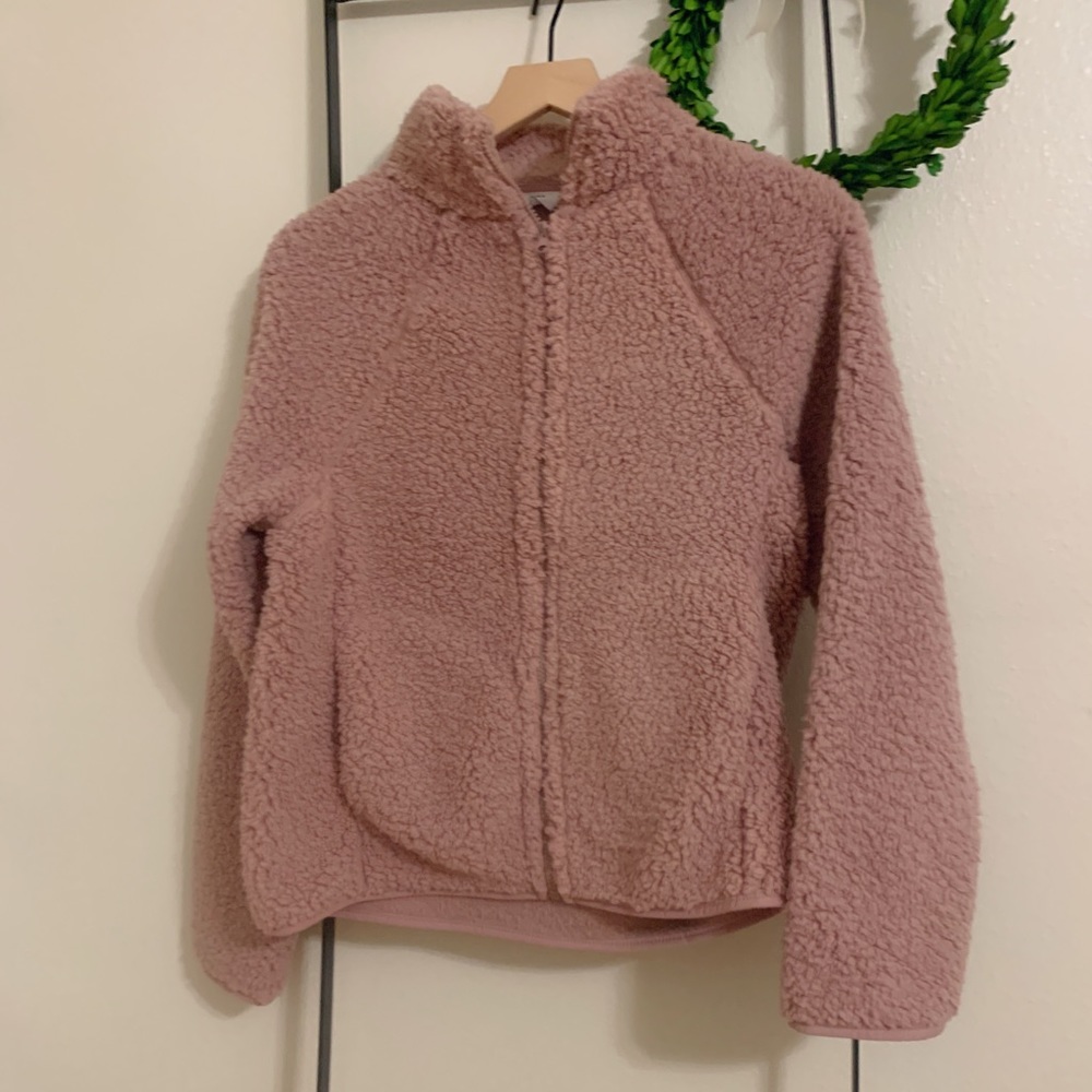 🌿 three bird nest sherpa jacket